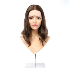 #6-103 |14" European Virgin hair(Sheitel)wig|RUISA Premium wig and Sheitel wig shop
