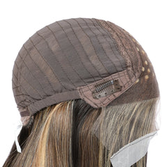 #6G-208-104 |23" Slavic Virgin hair(Sheitel)wig|RUISA Premium wig and Sheitel wig shop
