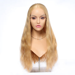 #107 light |22" Slavic Virgin hair(Sheitel)wig|RUISA Premium wig and Sheitel wig shop