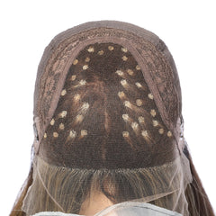 #6G-208-104 |23" Slavic Virgin hair(Sheitel)wig|RUISA Premium wig and Sheitel wig shop