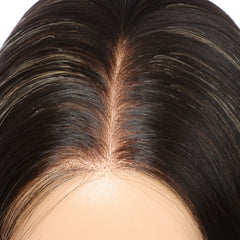 #6G-208-104 |23" Slavic Virgin hair(Sheitel)wig|RUISA Premium wig and Sheitel wig shop