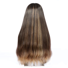 #6G-208-104 |23" Slavic Virgin hair(Sheitel)wig|RUISA Premium wig and Sheitel wig shop