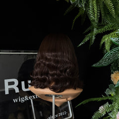 #2/4 16" European hair Silk Top wig | RUISA Premium wig and Sheitel wig shop