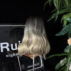 #Balayage 16"&20" European hair Lace Top wig | RUISA Premium wig and Sheitel wig shop