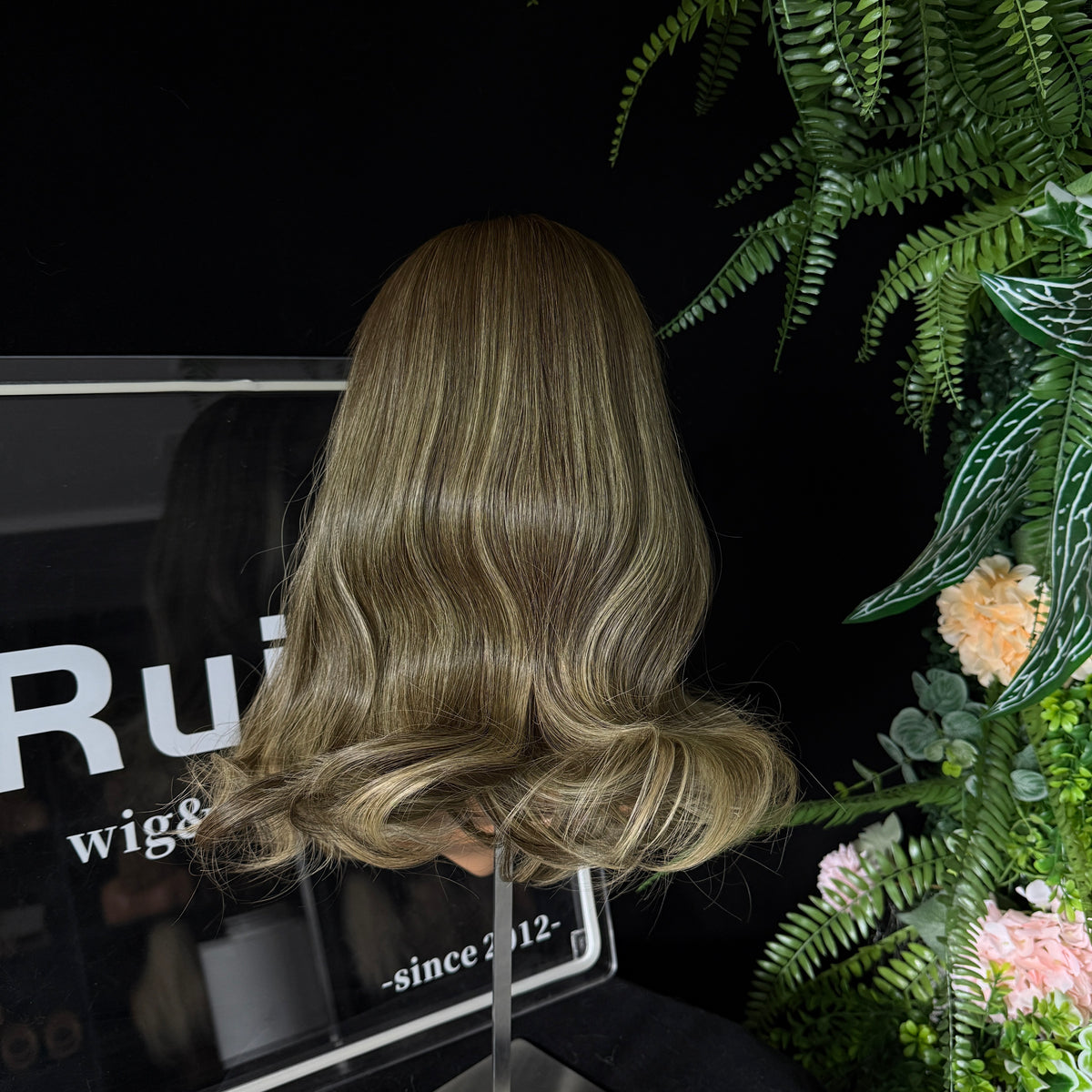 #Balayage 16"&20" European hair Lace Top wig | RUISA Premium wig and Sheitel wig shop