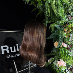 #Balayage 18"&22" European hair Lace Top wig | RUISA Premium wig and Sheitel wig shop