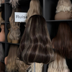 #Balayage 18"&22" European hair Lace Top wig | RUISA Premium wig and Sheitel wig shop