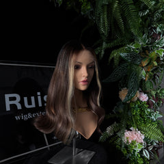 #Balayage 18"&22" European hair Lace Top wig | RUISA Premium wig and Sheitel wig shop