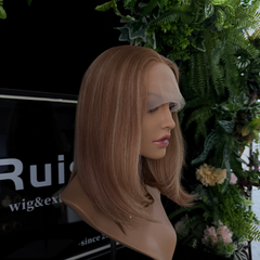 #27/30/613 16" European hair Lace Top wig | RUISA Premium wig and Sheitel wig shop