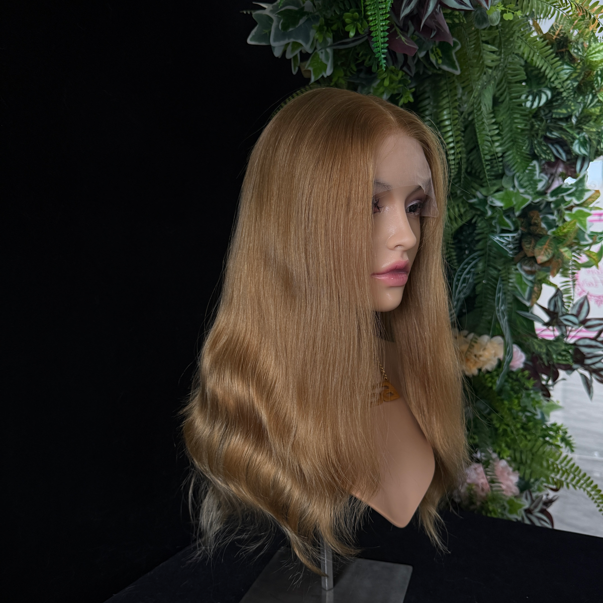 #M1/L4 21" Low DensitySlavic Human hair  Lace Top wig|RUISA Premium wig and Sheitel wig shop