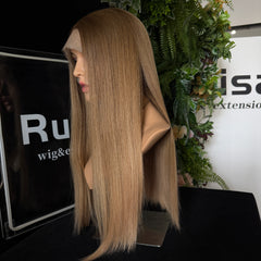 #714A 22" European hair Lace Top wig | RUISA Premium wig and Sheitel wig shop