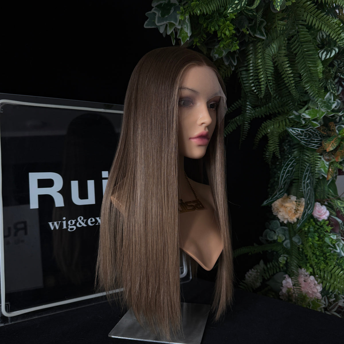 #F05 20" European hair Lace Top wig | RUISA Premium wig and Sheitel wig shop
