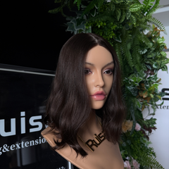 #4/6 13"&14" Slavic Human hair  Silk Top wig|RUISA Premium wig and Sheitel wig shop