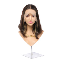 #1B-109|14" Low Density European Human hair bob (Sheitel)wig|RUISA Premium wig and Sheitel wig shop