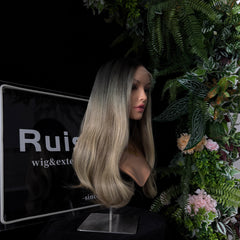 #Balayage 16"&20" European hair Lace Top wig | RUISA Premium wig and Sheitel wig shop