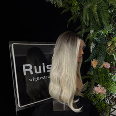 #Balayage 18"&22" European hair Lace Top wig | RUISA Premium wig and Sheitel wig shop
