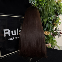 #6 24" European hair Lace Top wig | RUISA Premium wig and Sheitel wig shop