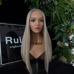 #8D/60 22" European hair Lace Top wig | RUISA Premium wig and Sheitel wig shop