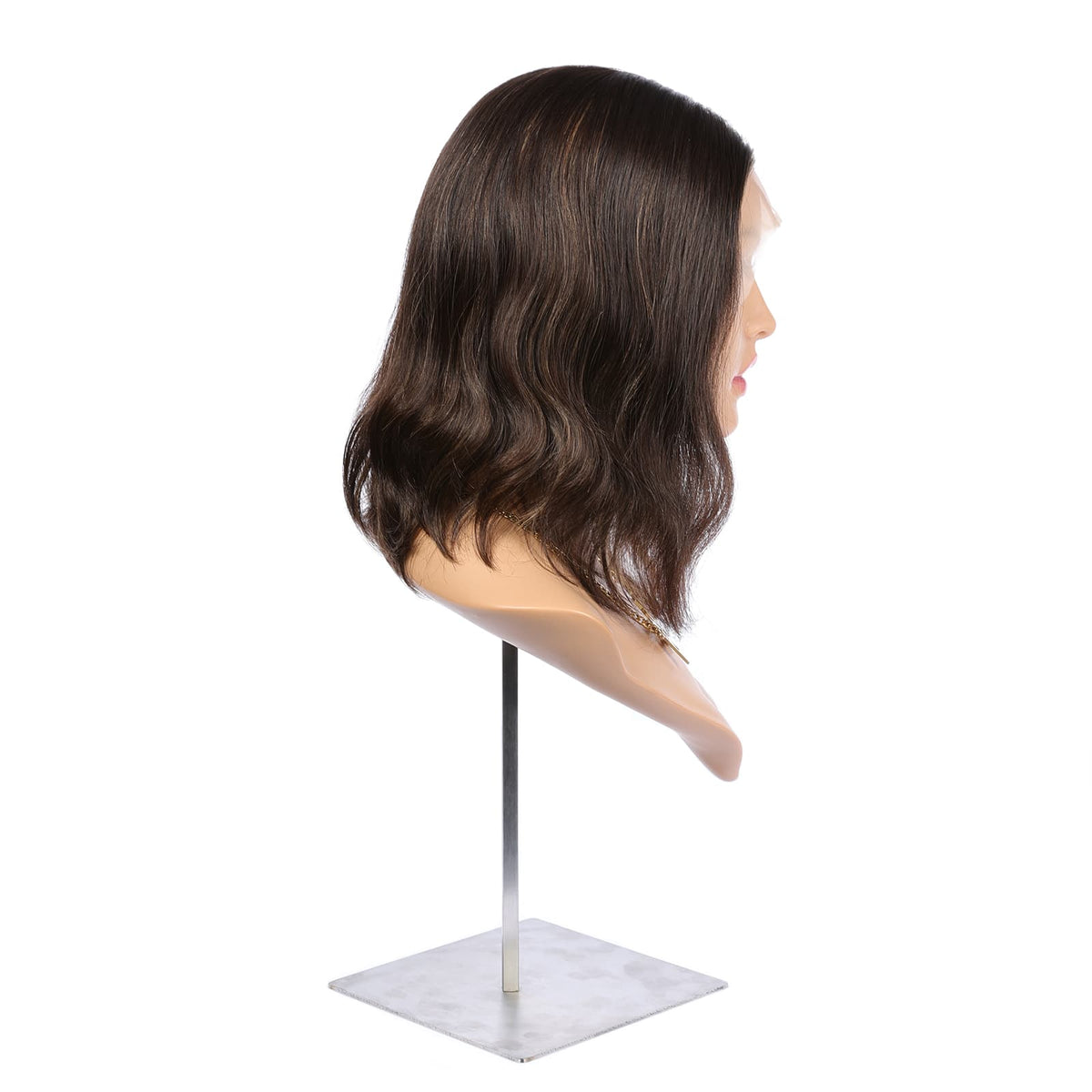#6-1B-210|13" Low Density European Human hair bob (Sheitel)wig|RUISA Premium wig and Sheitel wig shop