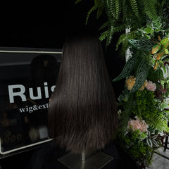 #1B 22" European hair Handfall wig | RUISA Premium wig and Sheitel wig shop