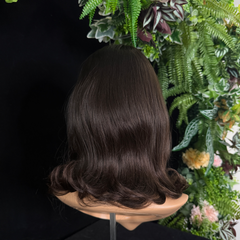 #2/4 15"&17" Slavic Human hair  Silk Top wig|RUISA Premium wig and Sheitel wig shop