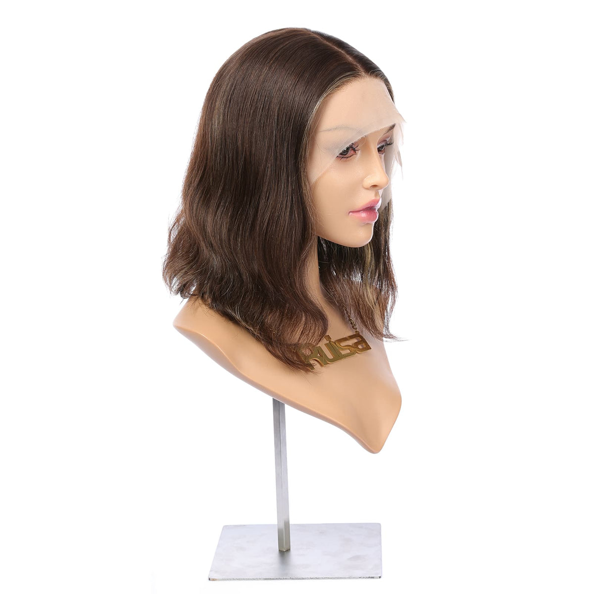 #1B-107|13" Low Density European hair(Sheitel) bob wig|RUISA Premium wig and Sheitel wig shop