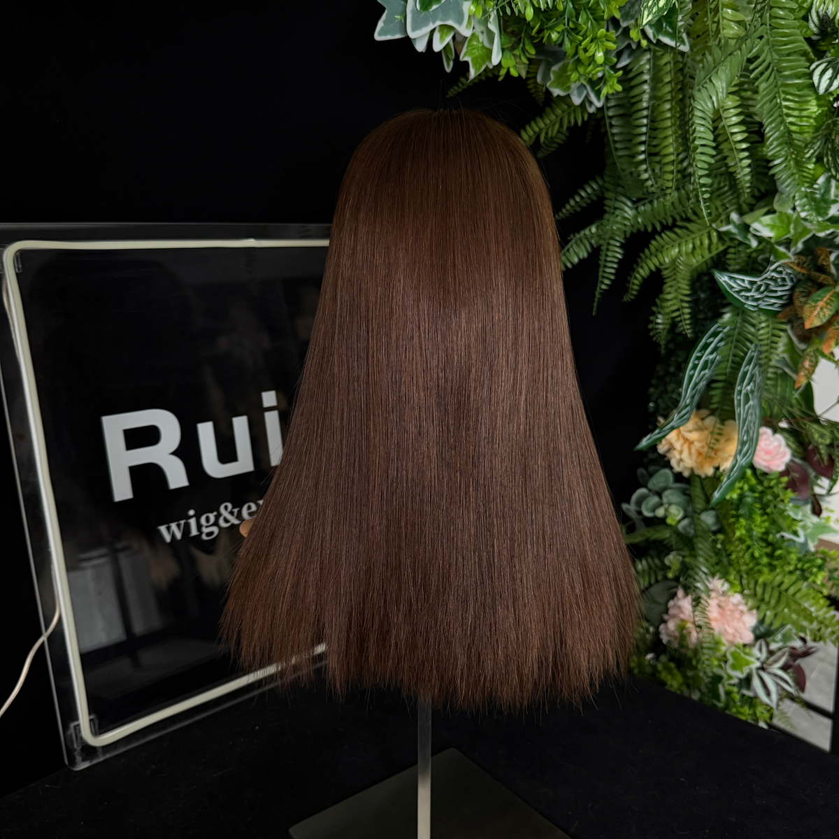 #6 16" European hair Lace Top wig | RUISA Premium wig and Sheitel wig shop