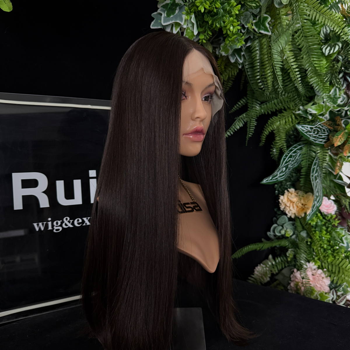 #6 24" European hair Lace Top wig | RUISA Premium wig and Sheitel wig shop