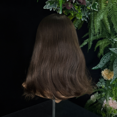 #4/6 13"&14" Slavic Human hair  Silk Top wig|RUISA Premium wig and Sheitel wig shop