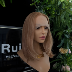 #27/30/613 16" European hair Lace Top wig | RUISA Premium wig and Sheitel wig shop