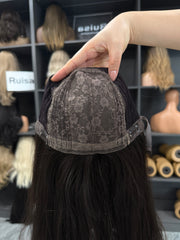 #2/4 15"&17" Slavic Human hair  Silk Top wig|RUISA Premium wig and Sheitel wig shop