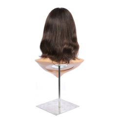 #6-1B-210|13" Low Density European Human hair bob (Sheitel)wig|RUISA Premium wig and Sheitel wig shop