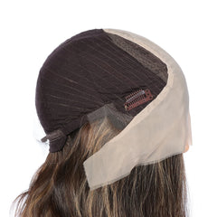 #6-1B-210|13" Low Density European Human hair bob (Sheitel)wig|RUISA Premium wig and Sheitel wig shop